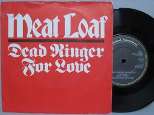 7” UK盤 Meat Loaf // Dead Ringer For Love / More Than You Deserve - (records)