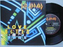 7” UK盤 Def Leppard // Love Bites / Billy Got A Gun(Live) - (records)_画像1