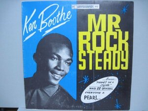 LP” JA盤 Ken Boothe // Mr Rock Steady -STUDIO 1 Studio One (records)