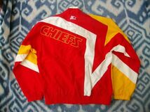 カンザスシティ チーフス 赤ジャケット？ 美品 S Kansas City Chiefs KC NFL STARTER スターター_画像6