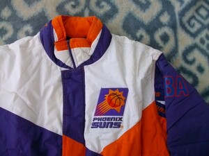 フェニックス サンズ ジャンパー 極美品(訳あり) 表記S NBA Phoenix Suns PRO PLAYER製 プロプレイヤー