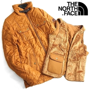 THE NORTH FACE ノースフェイス 新品 定3.5万 高機能中綿 ベスト付き ジャケット パデッドブルゾン LF87 MUS 90/L ▲054▼kkf021nf