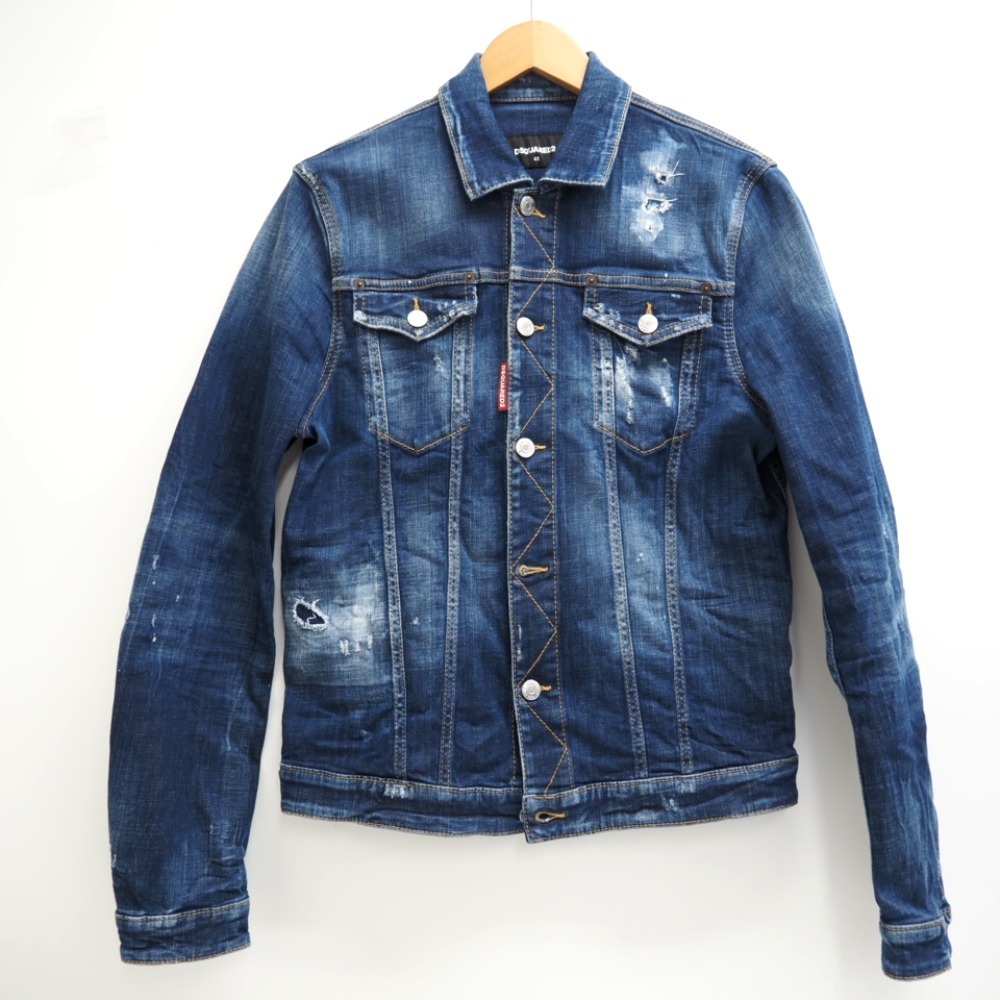 2023年最新】ヤフオク! -dsquared デニム ジャケットの中古品・新品
