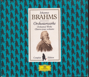 ブラームス BRAHMS / ORCHESTRAL WORKS COMPLETE EDITION (5CD) KARAJAN, ABBADO (GRAMMOPHON)