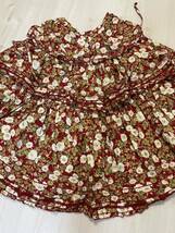 ピンクハウス 半袖ワンピース&3段スカートセット 花柄 ピコフリル_画像3