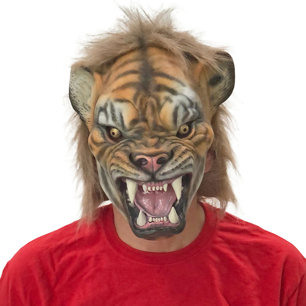 アメリカ製 ザゴーニ スタジオ ハロウィン パーティー コスプレ 虎 タイガー 仮装 マスク ハンドメイド Zagone Studios ＜Tony's Tiger＞