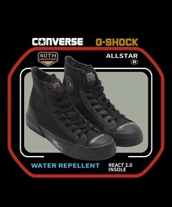 即完売品　CONVERSE ALL STAR (R) G-SHOCK HI / コンバース　オールスター(R) ジーショック ハイ　40周年記念