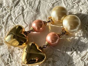 ヴィンテージ ** 揺れるビジューの美しいイヤリング vintage earrings