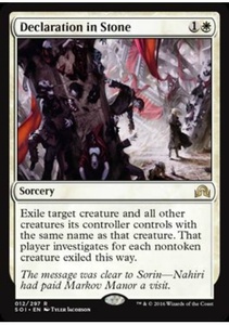 MTG　石の宣告　在庫日4枚まで　イニストラードを覆う影　SOI　★他多数出品中