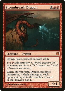 MTG　嵐の息吹のドラゴン　在庫英4枚まで　テーロス THS　★他多数出品中