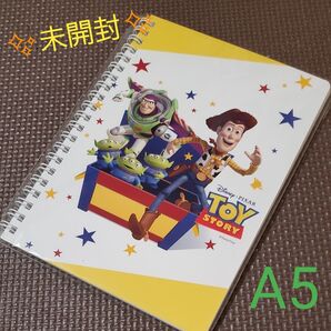 【☆未開封☆】トイ・ストーリー A5 リングノート ディズニー 自由帳 お絵かき 学習 勉強 交換ノート