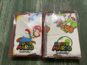 スーパーマリオ マリオ・ヨッシー バスタオルセット 2枚 新品未使用