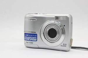 【返品保証】 【便利な単三電池で使用可】オリンパス Olympus FE-170 AF 3x コンパクトデジタルカメラ s1740
