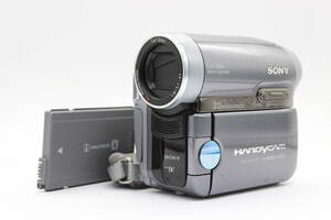 【返品保証】 【録画再生確認済み】ソニー Sony HANDYCAM DCR-HC90 120x バッテリー付き ビデオカメラ s1775