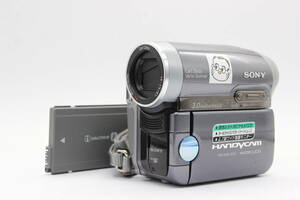 【返品保証】 【録画再生確認済み】ソニー Sony HANDYCAM DCR-HC90 120x バッテリー付き ビデオカメラ s1777