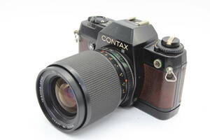 【返品保証】 コンタックス Contax 137 MD Quartz トカゲ革 Yashica ML Zoom 35-70mm F3.5 ボディレンズセット s1833