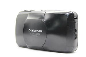 【返品保証】 オリンパス Olympus μ Zoom Panorama ブラック Multi AF 35-70mm コンパクトカメラ s1862