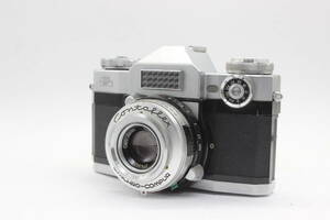 【訳あり品】 ツァイスイコン Zeiss Ikon Contaflex Carl Zeiss Tessar 50mm F2.8 カメラ s1972