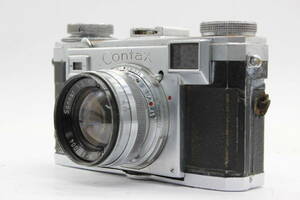 【訳あり品】 コンタックス Contax ツァイスイコン Zeiss Ikon Sonnar 50mm F2 レンジファインダー カメラ s2043