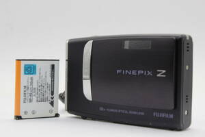 【返品保証】 フジフィルム Fujifilm Finepix Z10fd ブラック 3x バッテリー付き コンパクトデジタルカメラ s2166