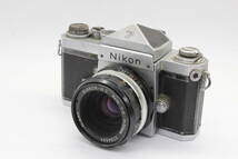 【返品保証】 ニコン Nikon F アイレベル Nikkor-H.C Auto 50mm F2 ボディレンズセット s2177_画像1