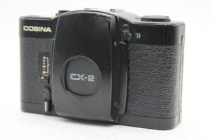 【返品保証】 コシナ COSINA CX-2 ブラック 35mm F2.8 コンパクトカメラ s2778