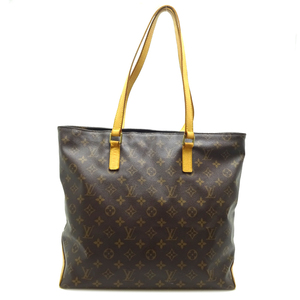 ［飯能本店］LOUIS VUITTON LV ルイ・ヴィトン カバメゾ M51151（廃番） トートバッグ モノグラム エベヌ（ブラウン系） DH77604