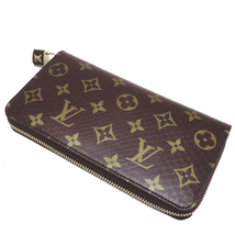 ［銀座店］LOUIS VUITTON LV ルイ・ヴィトン モノグラムパイソン ジッピーウォレット N80148 長財布 パイソン ブラウン DH65295_画像4