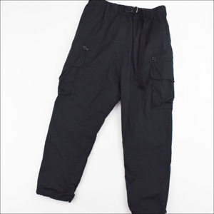 未使用 RIPVANWINKLE リップヴァンウィンクル CROPPED BUSH PANTS クロップド ブッシュ パンツ 4 マットブラック RB-312