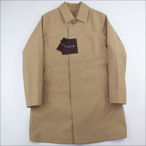  unused 9.4 ten thousand MACKINTOSH LONDON Macintosh London DUNKELD ML spring autumn winter liner attaching water-repellent turn-down collar coat 40 beige G1A65-610-41