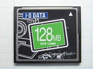 ★I・O DATA コンパクトフラッシュ １２８ＭＢ 中古★送料６３円～