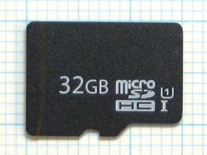 ★micro SDHC メモリーカード ３２ＧＢ 中古★送料６３円～