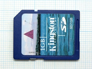 ★Kingston ＳＤメモリーカード １ＧＢ 中古★送料６３円～ 