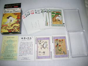 【送料無料】 トランプカード　Japan Classic Art 54 Pictures of Birds and Flowers 日本の花鳥　Playing Cards　