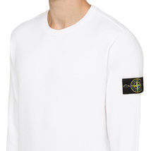 送料無料 27 STONE ISLAND ストーンアイランド 791562420 V0001 ホワイト トレーナー スウェット size XL_画像4