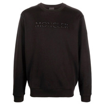 送料無料 57 MONCLER モンクレール 8G00010 809KR ブラック トレーナー スウェット size XL_画像5