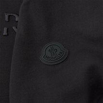 送料無料 57 MONCLER モンクレール 8G00010 809KR ブラック トレーナー スウェット size XL_画像7