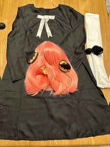 スパイキッズアーニャコスプレハロウィン衣装ウィッグ付き