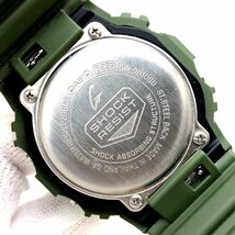 極美品 G-SHOCK ジーショック CASIO カシオ 腕時計 DW-5610SU-3 スクエアフェイス デジタル クォーツ カーキ【ITYMFCNYD5A6】_画像5