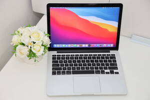 MacBook Pro Retina 13インチ Early 2015 macOS Big Sur Intel Corei5 2.7GHz メモリ8GB 爆速起動SSD128GB