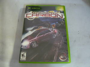 海外版XBOXソフト☆NEED FOR SPEED CARBON☆中古