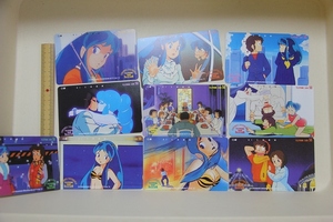  case missing Urusei Yatsura telephone card selection 10 sheets set set search height .. beautiful . Ram ... character goods 