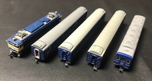 TOMIX ブルートレイン　出雲　2101 2523 2535 2551・2553 2554 Nゲージ　24系客車　寝台特急　鉄道模型 ５輌セット