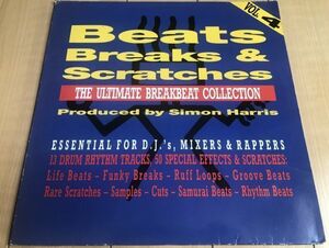 ◇Simon Harris/Beats, Breaks & Scratches Volume 4【1989/GER盤/LP】