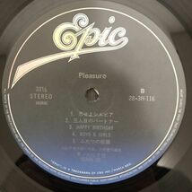 ■大江千里/PLEASURE【1984/JPN盤/LP】_画像4