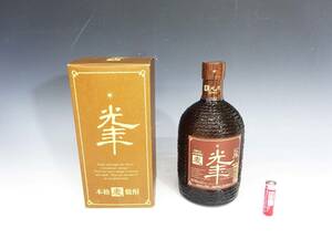 ◆(TH) 未開栓 古酒 伊勢萬 ステラ光年 麦焼酎 720ml 25° 箱付き 黒麹仕込 本格焼酎 三重県 お酒 アルコール飲料