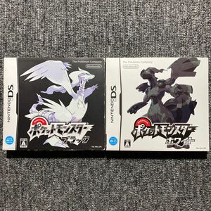 DS ポケットモンスターブラックホワイト 2本セット BW