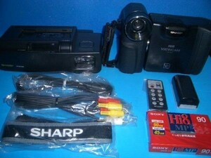 * rental 1 months * sharp * view cam Hi8VL-HL3 complete set 