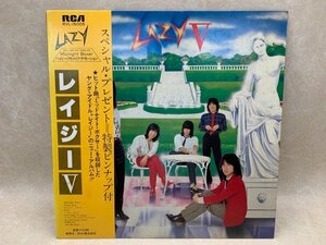 中古LP　V ファイブ レイジー LAZY　 LOUDNESS 高崎晃 樋口宗孝 影山ヒロノブ　RVL-15005　CIF964