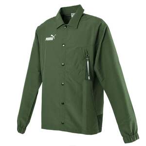 ( thing 33) regular price 8,800 jpy Puma thin coach jacket 656673 khaki green men's M